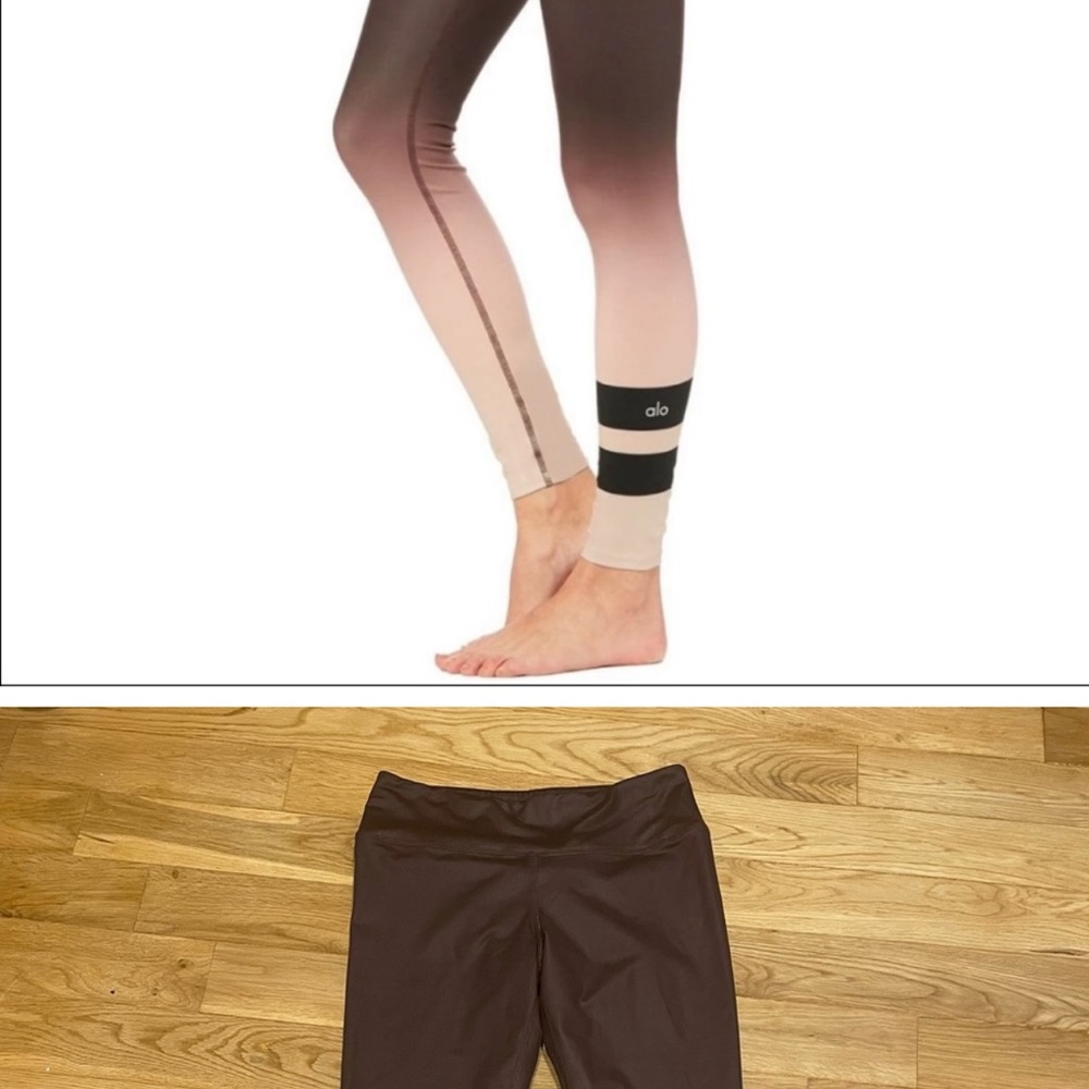 Alo Yoga Airbrush Legging Mink Gradient